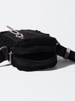 PARFOIS Bolso Para Móvil Efecto Pelo Negro Store