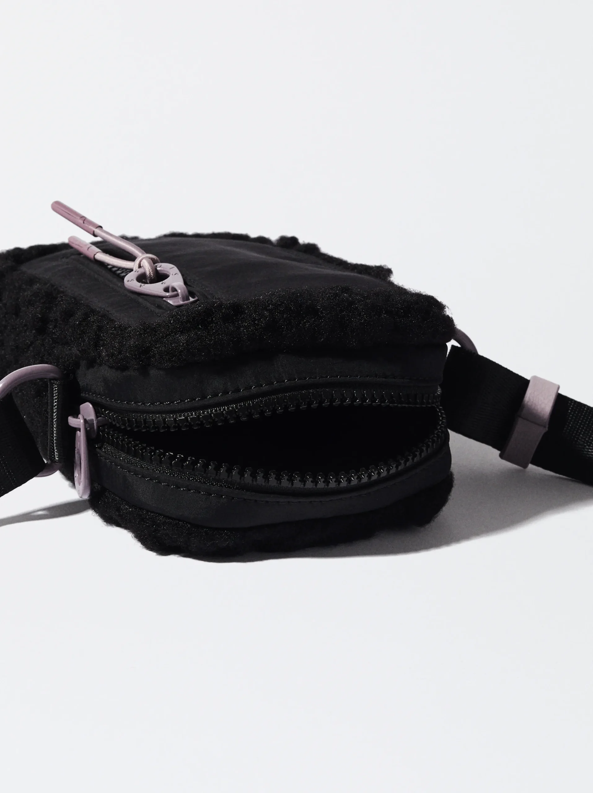 PARFOIS Bolso Para Móvil Efecto Pelo Negro Store