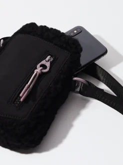 PARFOIS Bolso Para Móvil Efecto Pelo Negro Store