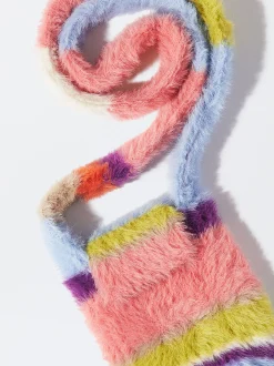 PARFOIS Bolso Para M&oacute;vil Efecto Pelo Multicor Sale