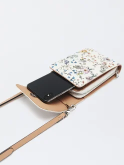 PARFOIS Bolso Para Móvil Estampado Floral Crudo Cheap