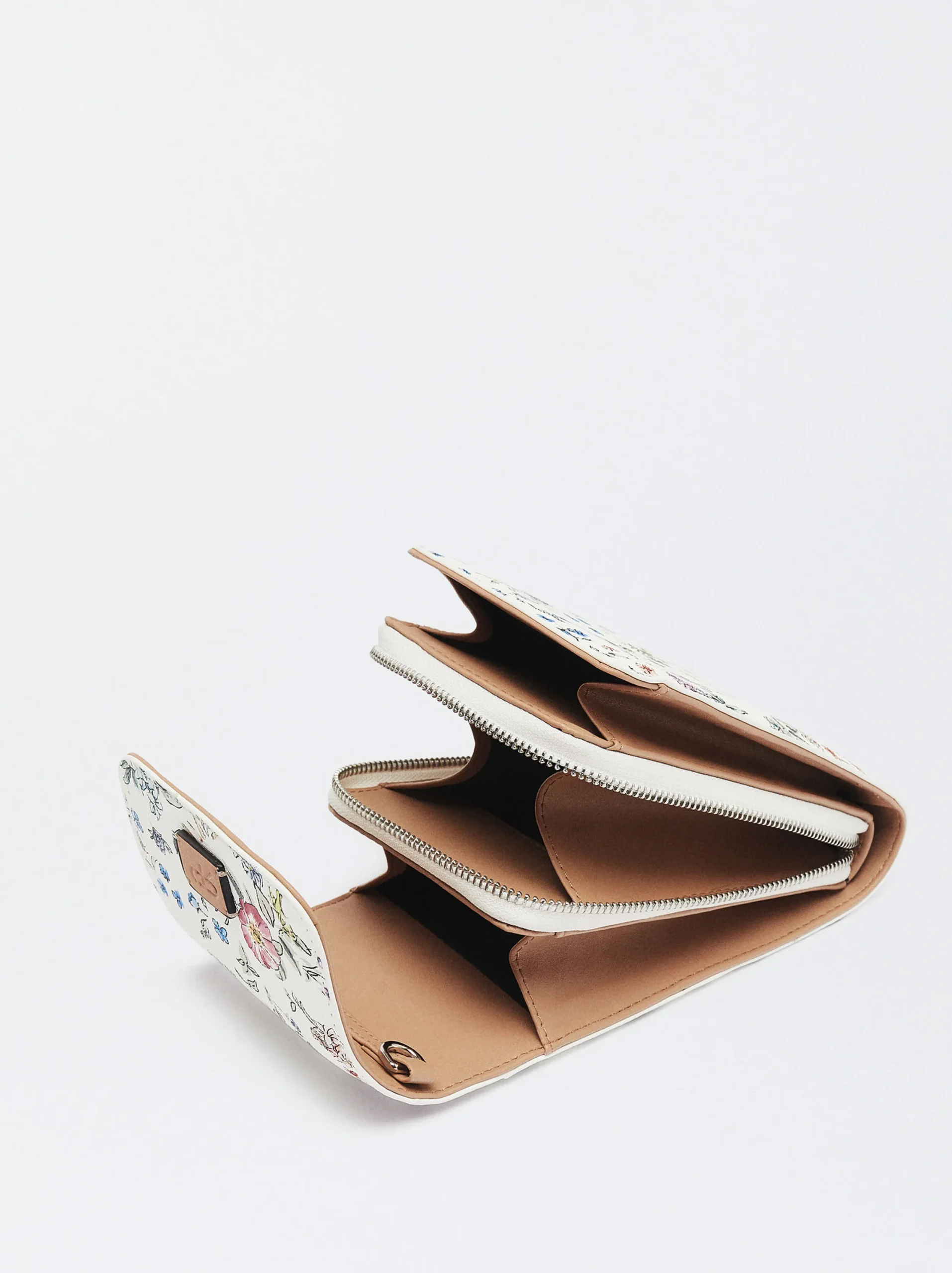 PARFOIS Bolso Para Móvil Estampado Floral Crudo Cheap