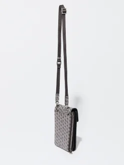 PARFOIS Bolso Para Móvil Estampado Gris Best Sale