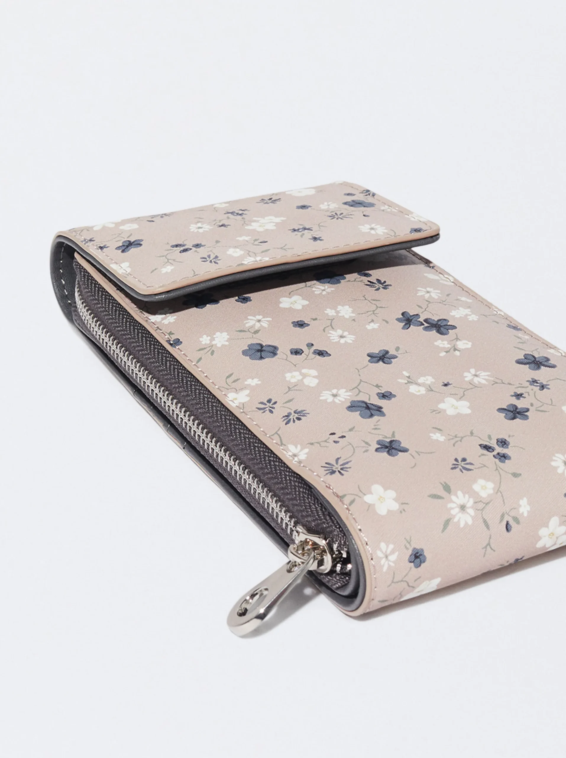 PARFOIS Bolso Para Móvil Estampado Floral Beige Best