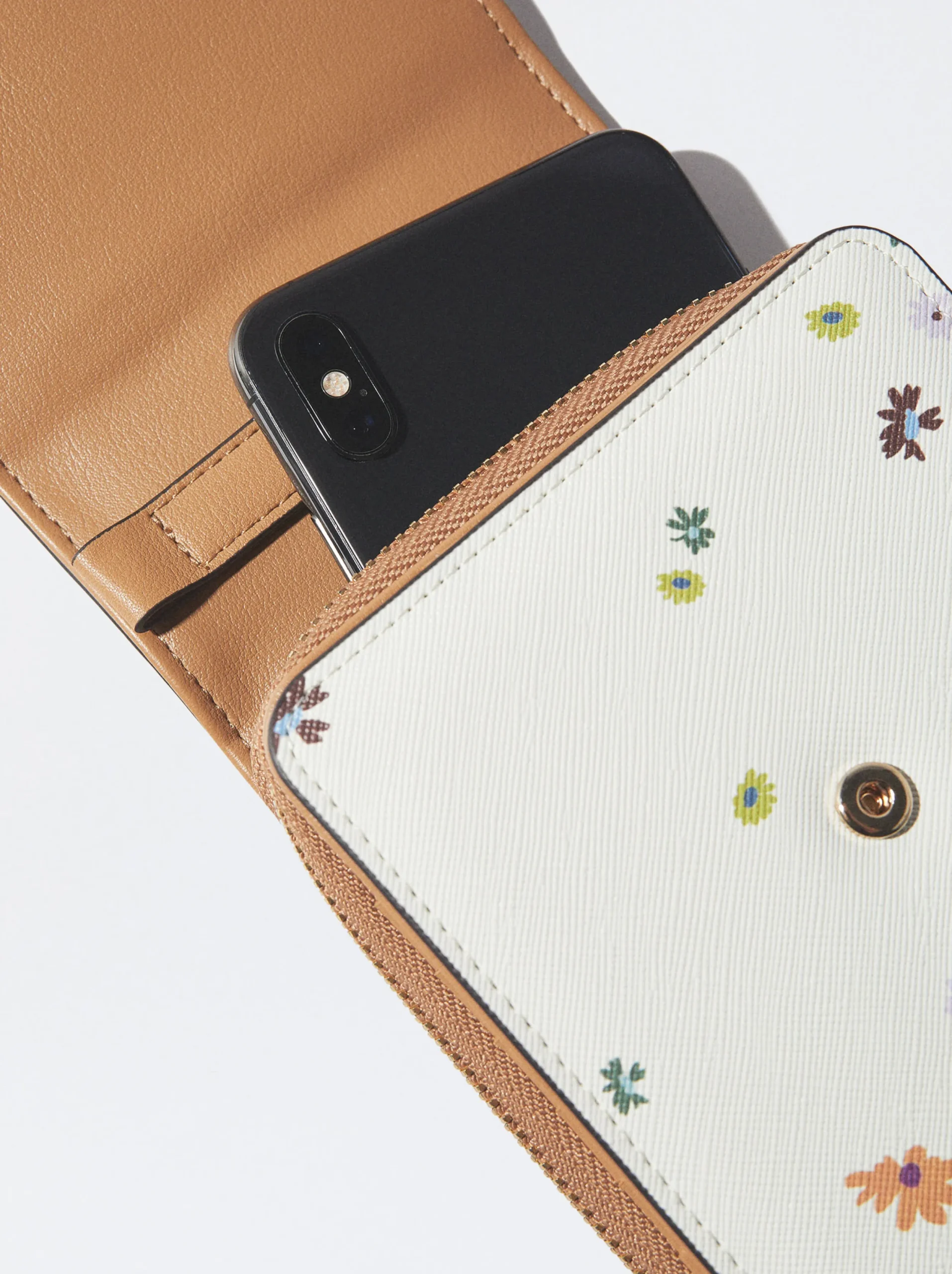 PARFOIS Bolso Para Móvil Estampado Floral Multicor Hot