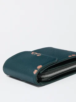 PARFOIS Bolso Para M&oacute;vil Estampado Floral Verde Flash Sale