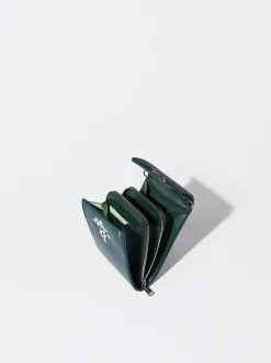PARFOIS Bolso Para Móvil Estampado Floral Verde Flash Sale