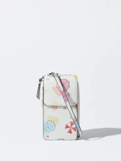 PARFOIS Bolso Para Móvil Estampado Azul Store