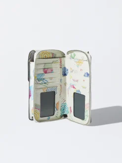 PARFOIS Bolso Para Móvil Estampado Azul Store