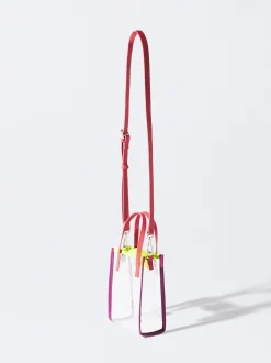 PARFOIS Bolso Transparente Para M&oacute;vil Con Bandolera Multicor Best Sale