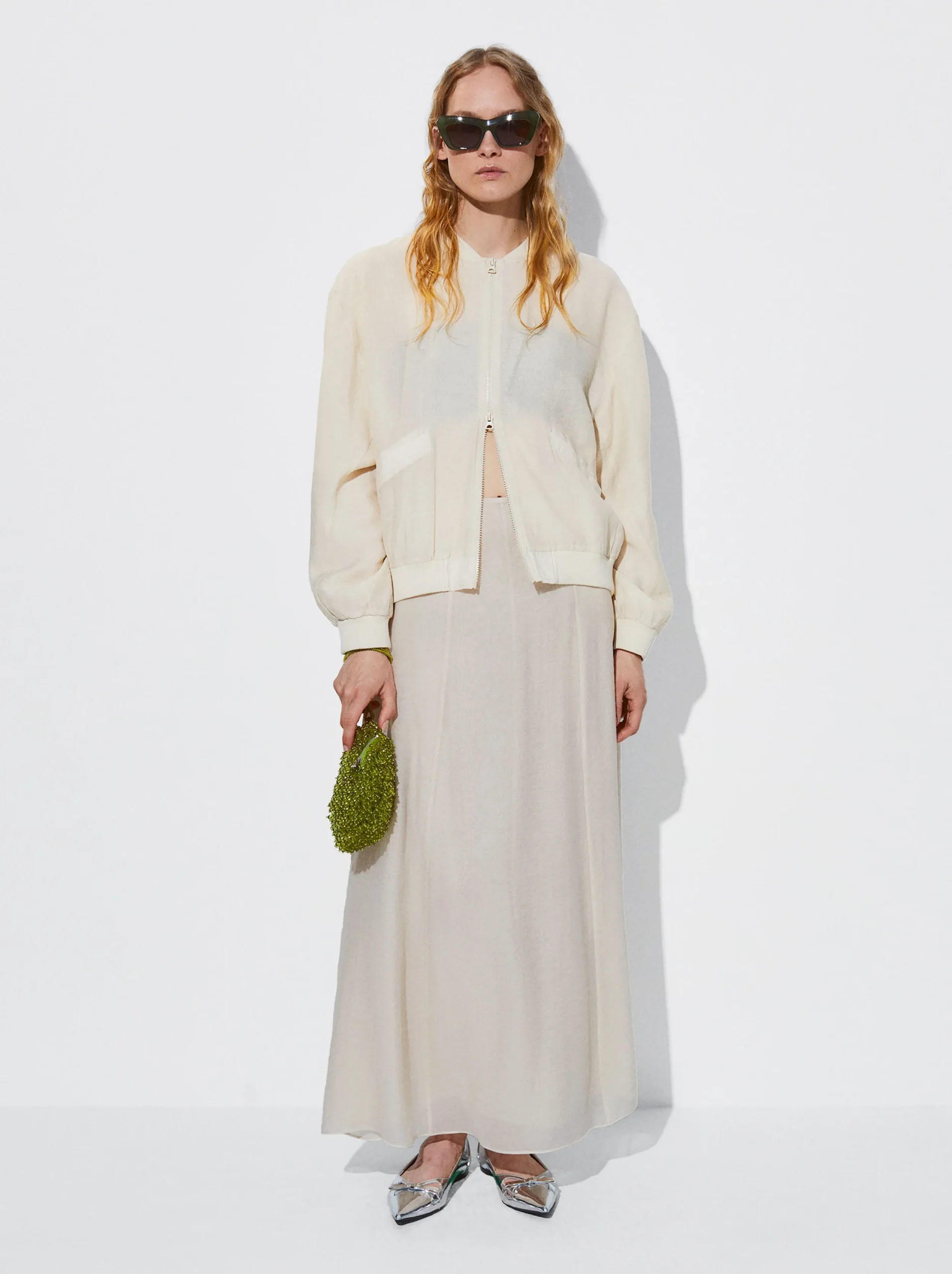 PARFOIS Bomber Lyocell Beige Online