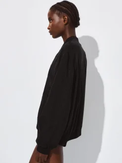 PARFOIS Bomber Lyocell Negro Cheap