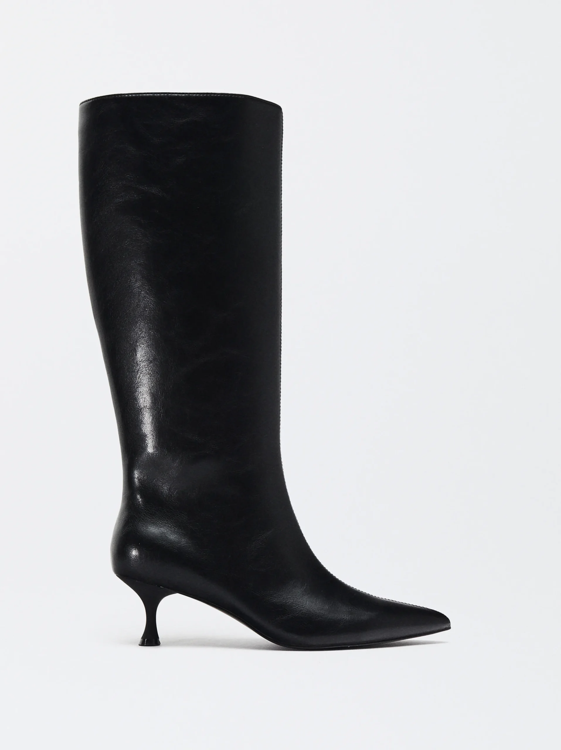 PARFOIS Bota Tacón Kitten Negro Sale