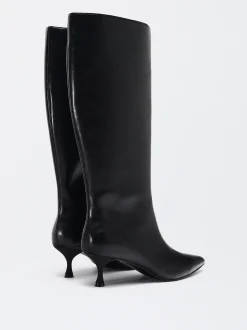 PARFOIS Bota Tacón Kitten Negro Sale