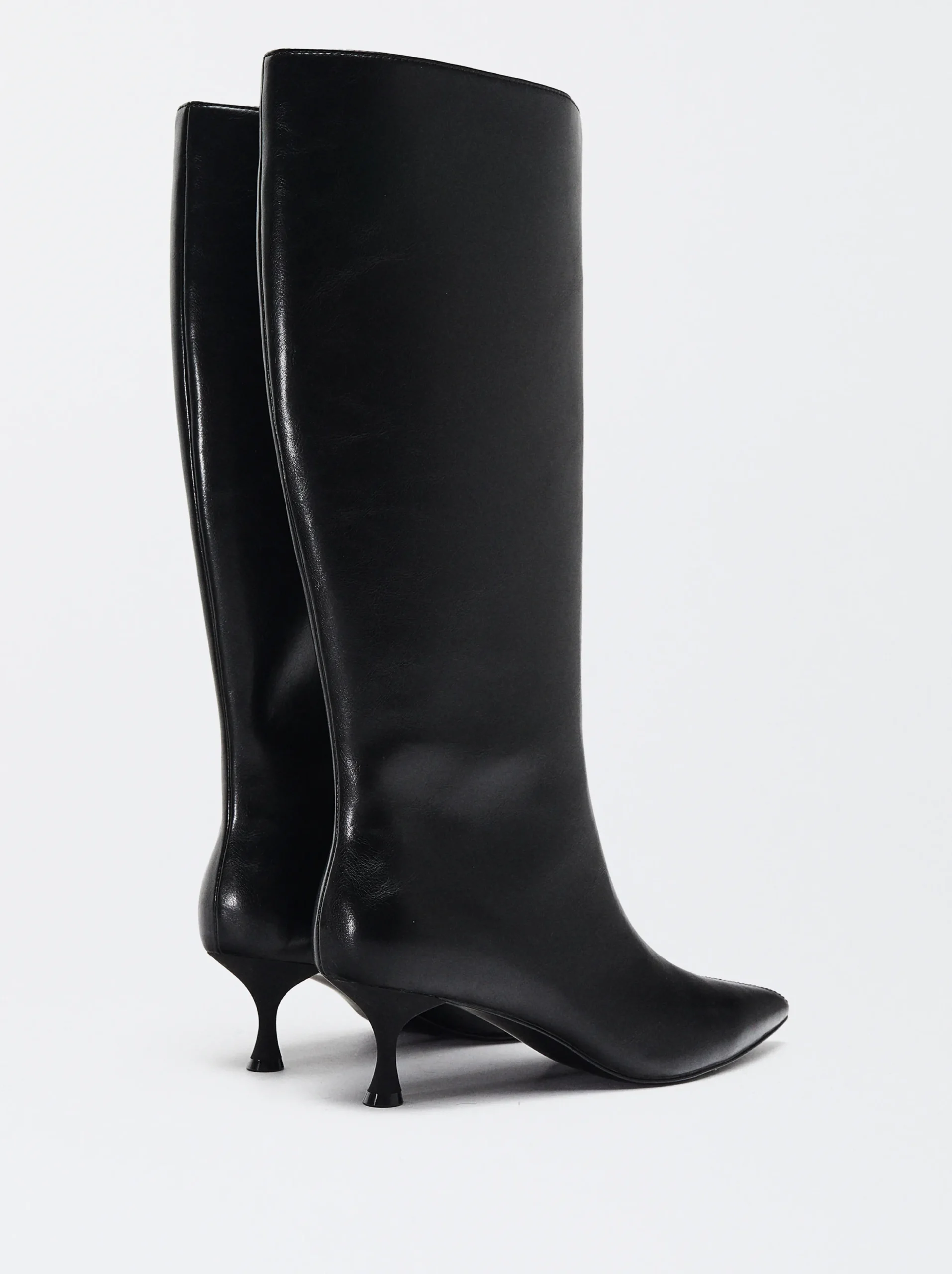 PARFOIS Bota Tacón Kitten Negro Sale