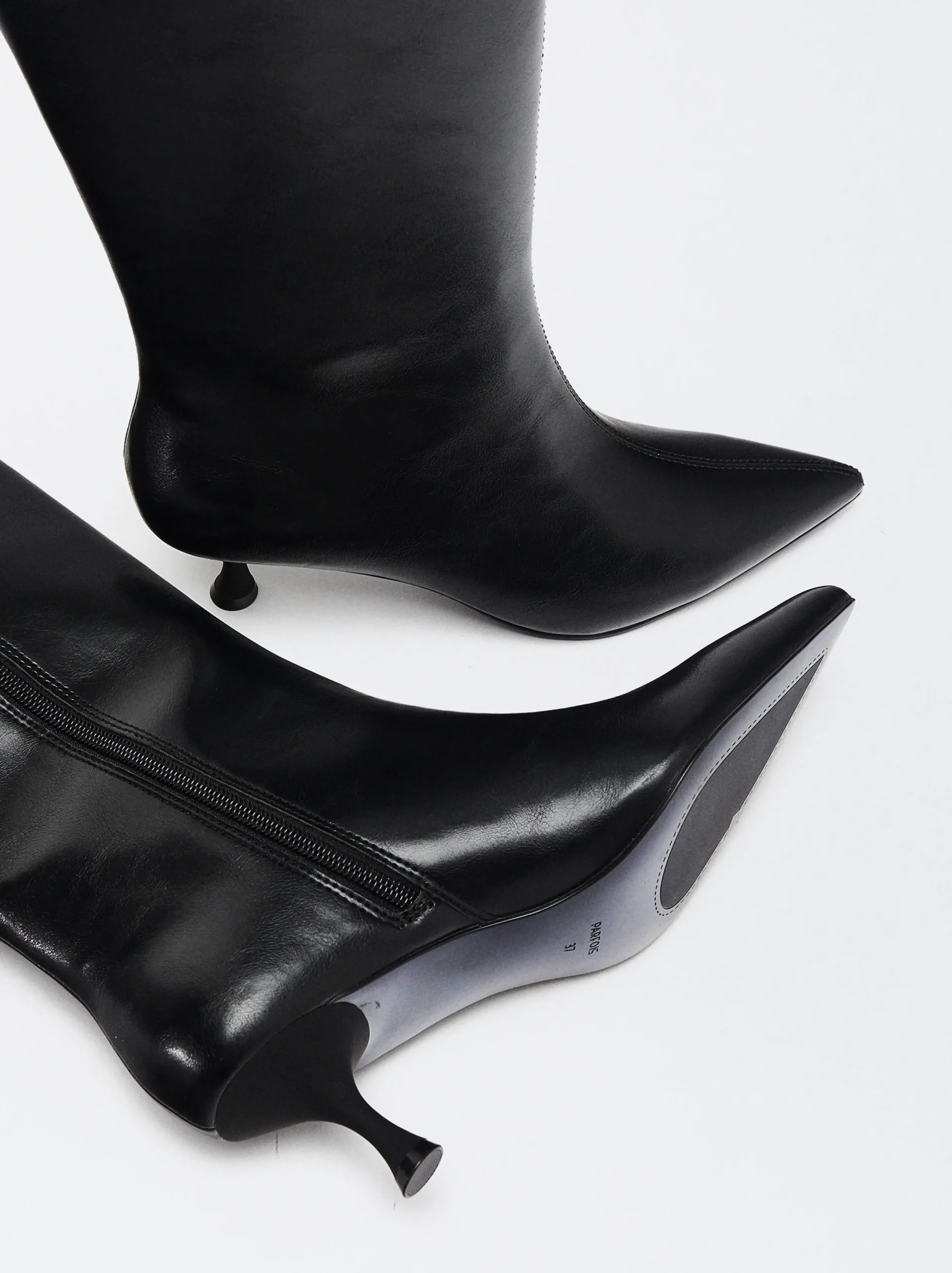 PARFOIS Bota Tacón Kitten Negro Sale