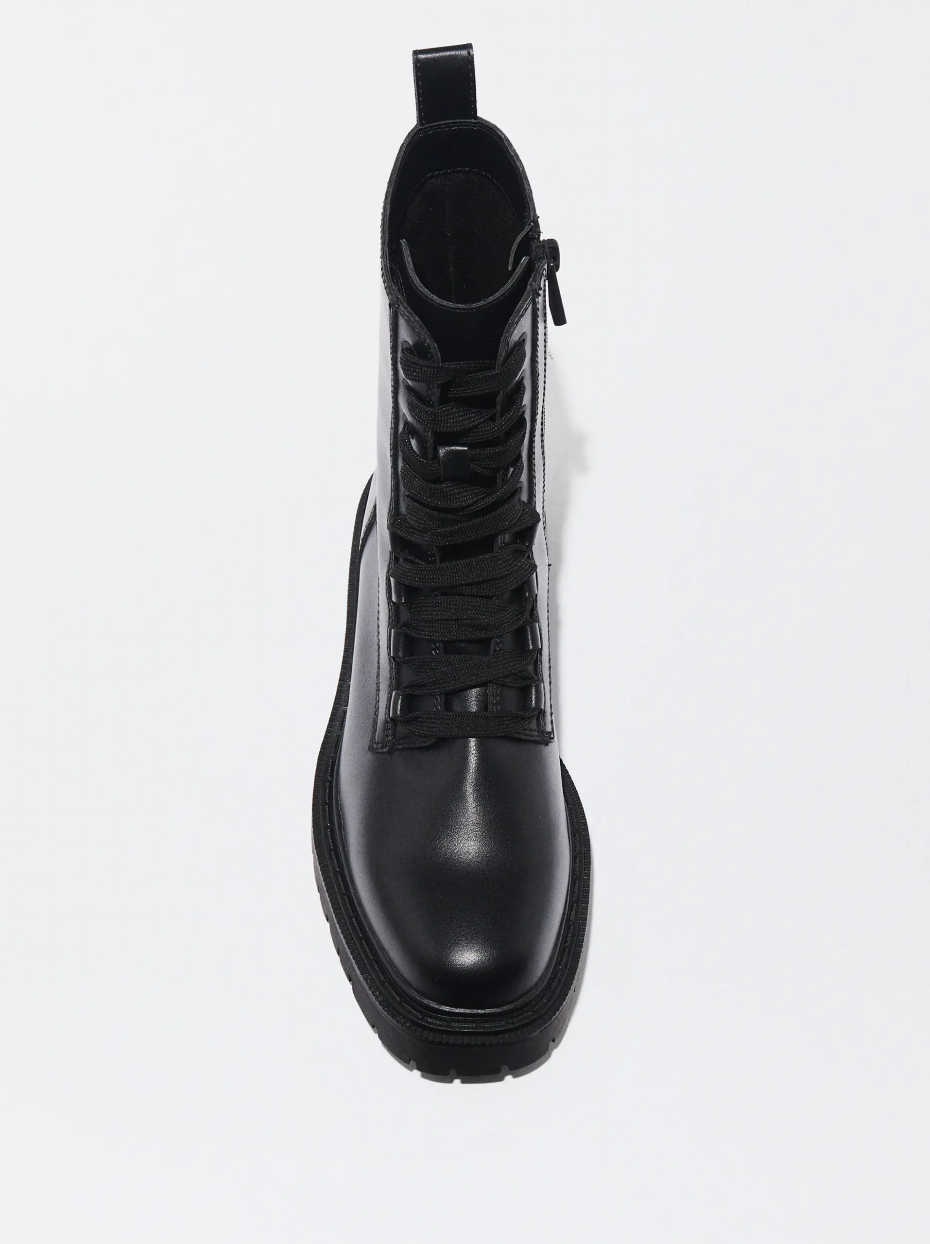 PARFOIS Bota Track Acordonada Negro New