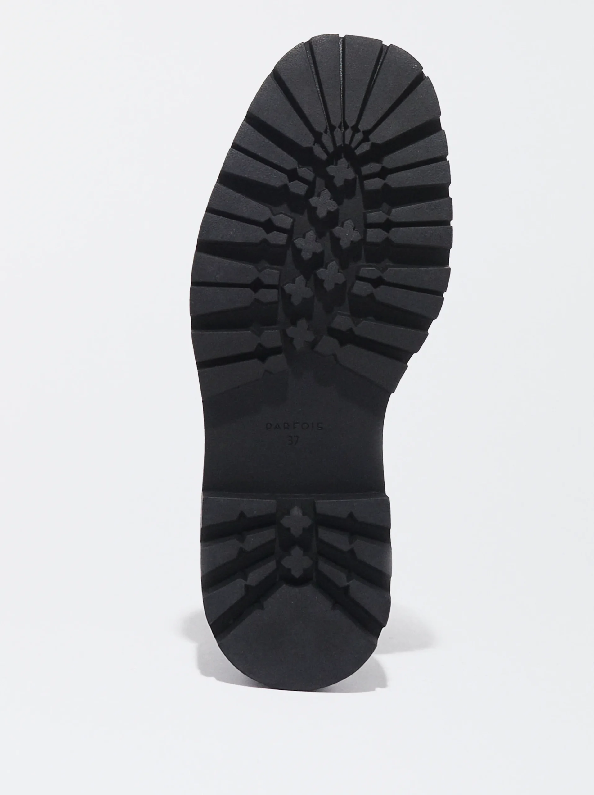 PARFOIS Bota Track Acordonada Negro New