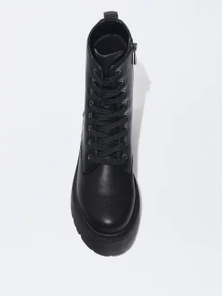 PARFOIS Bota Track Acordonada Negro Online
