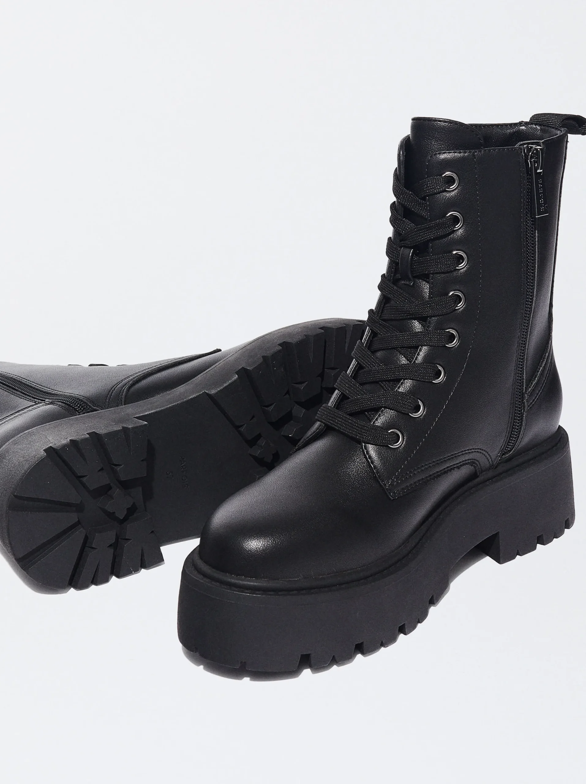 PARFOIS Bota Track Acordonada Negro Online