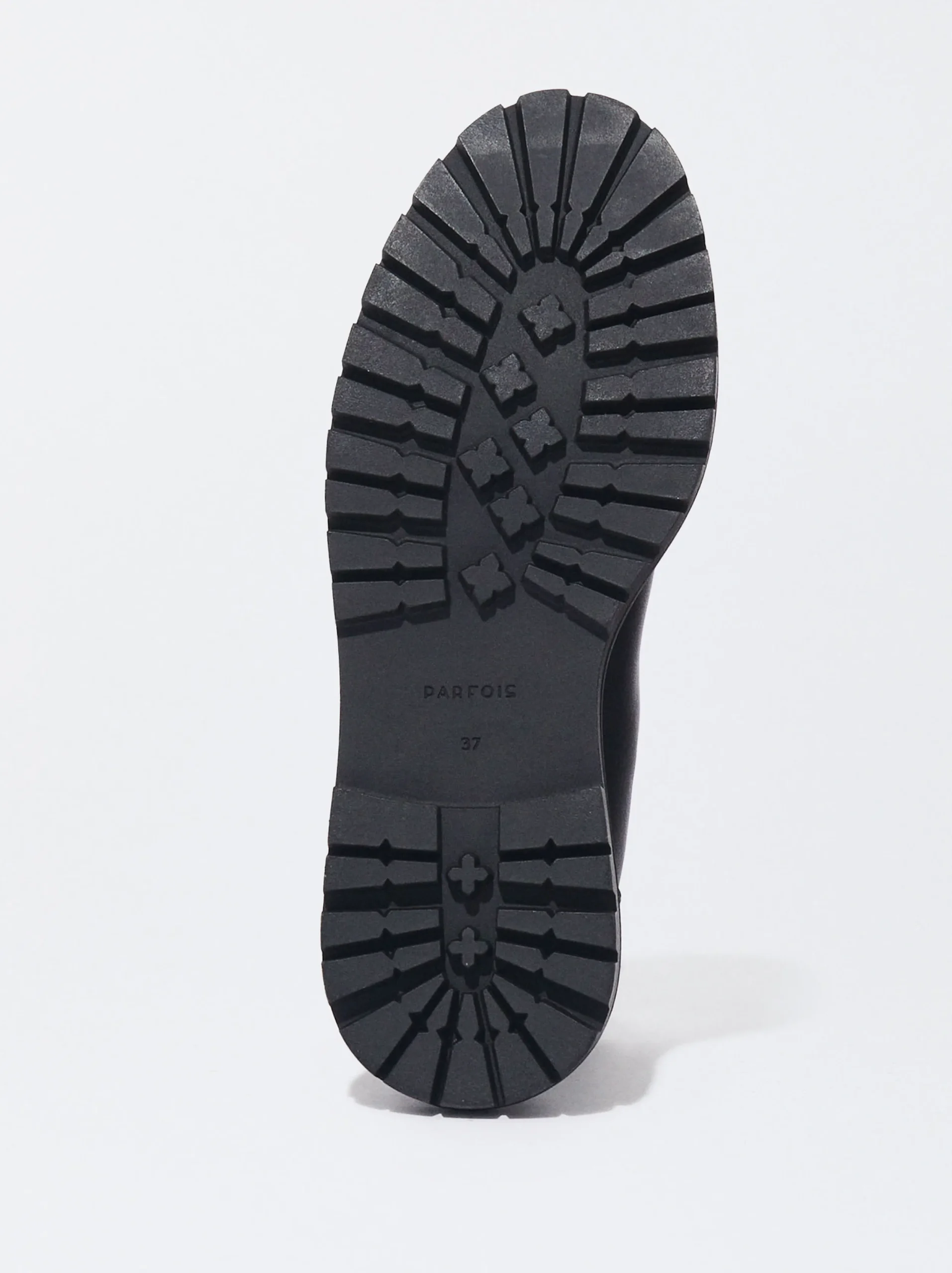 PARFOIS Botas Chelsea Rasas Negro New
