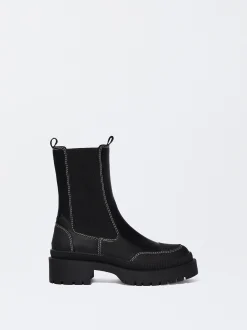 PARFOIS Botas Con Suela Track Negro Hot