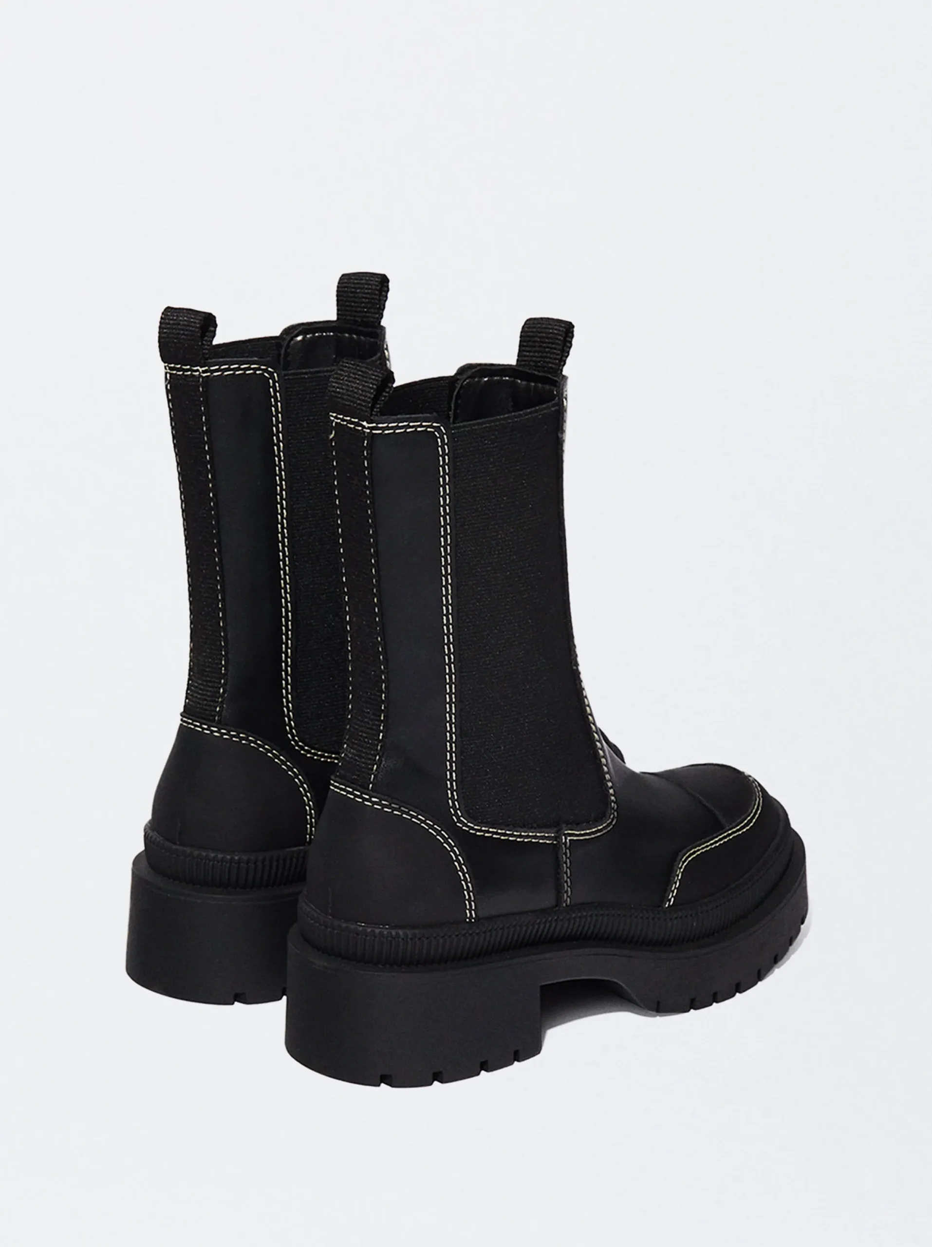 PARFOIS Botas Con Suela Track Negro Hot