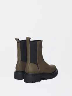 PARFOIS Botas Con Suela Track Caqui Flash Sale
