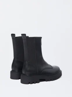 PARFOIS Botas Con Suela Track Negro Shop