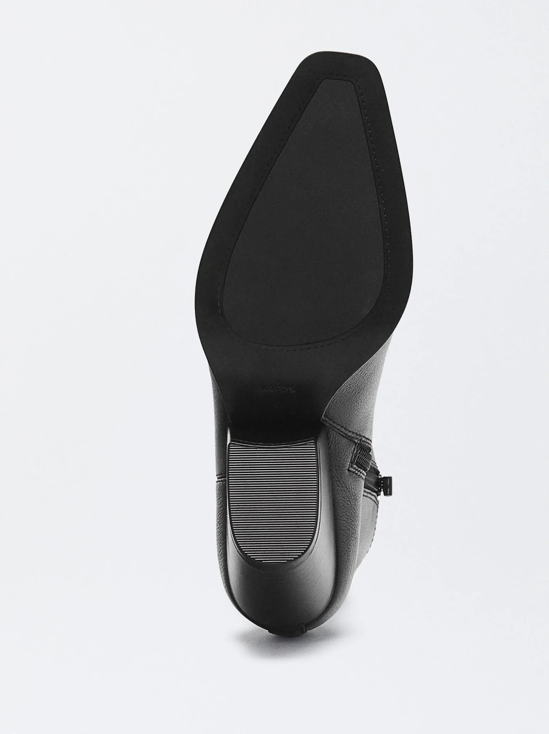 PARFOIS Botas De Piel Cowboy Negro Hot
