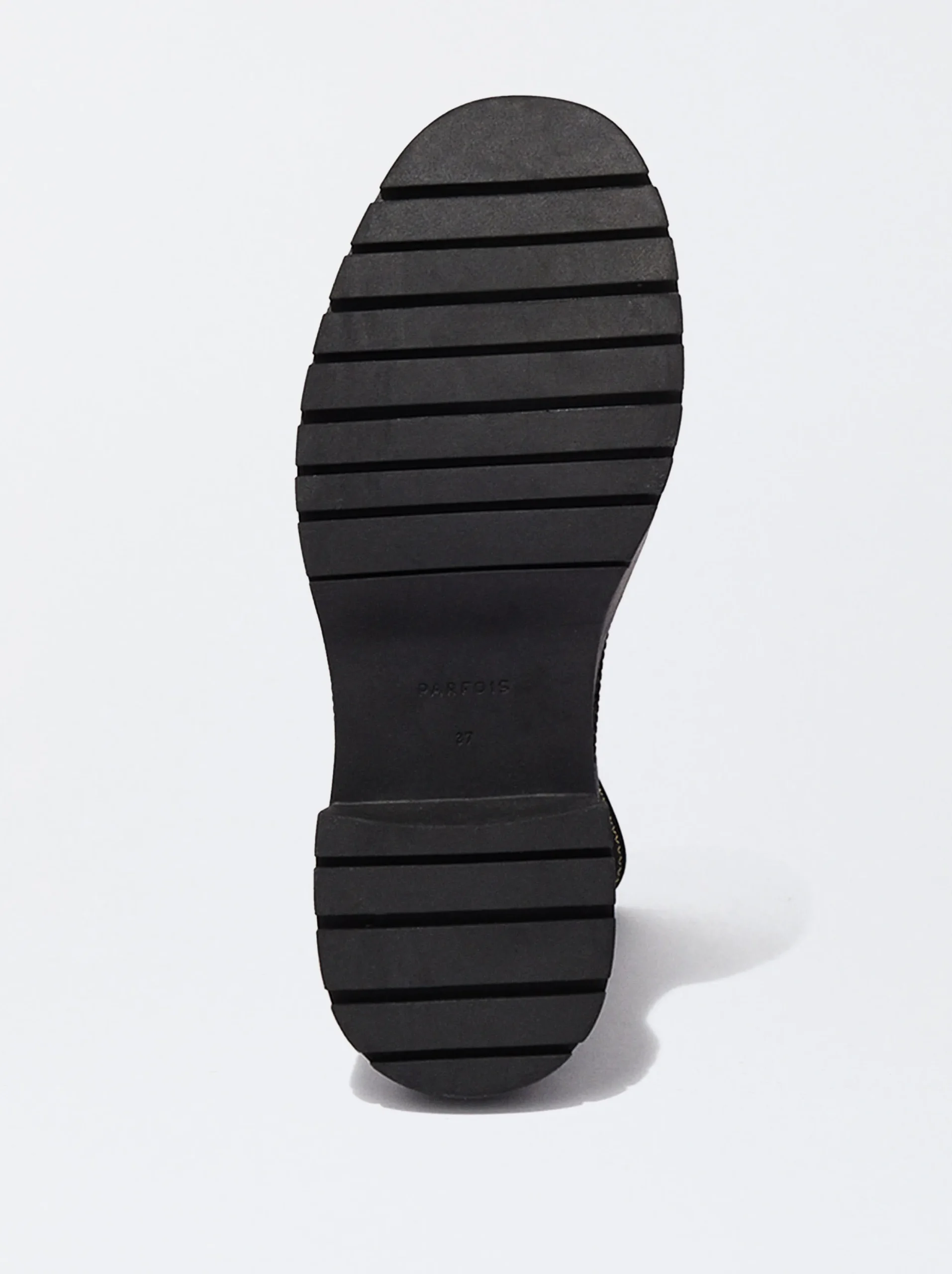 PARFOIS Botín Stretch Pespuntes Negro Cheap