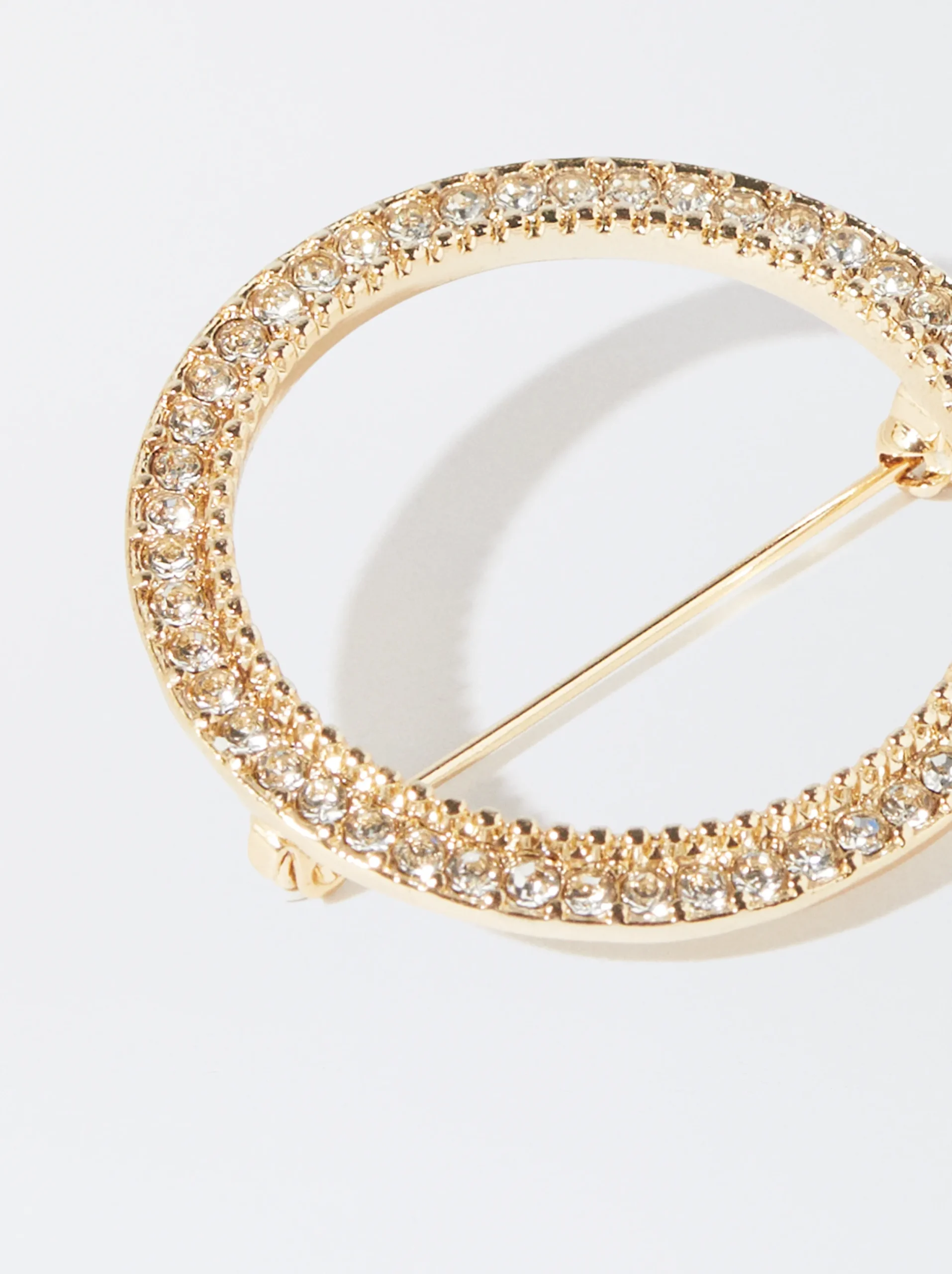PARFOIS Broche Con Strass Dorado Hot