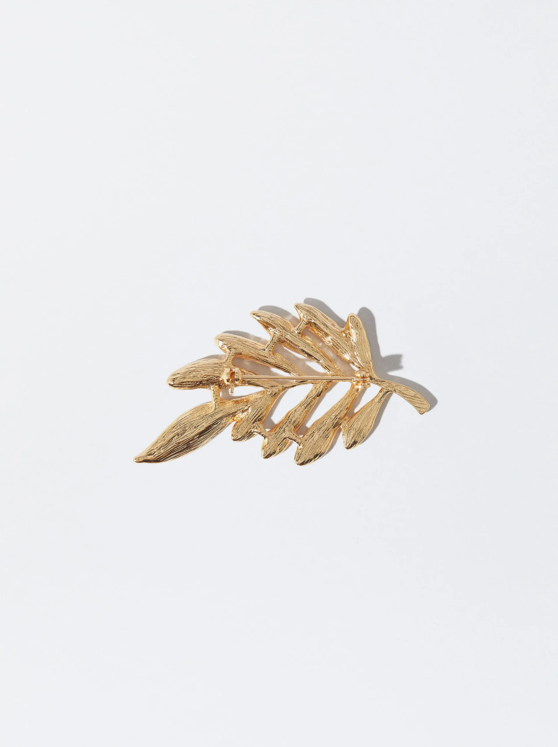 PARFOIS Broche Hoja Dorado Cheap