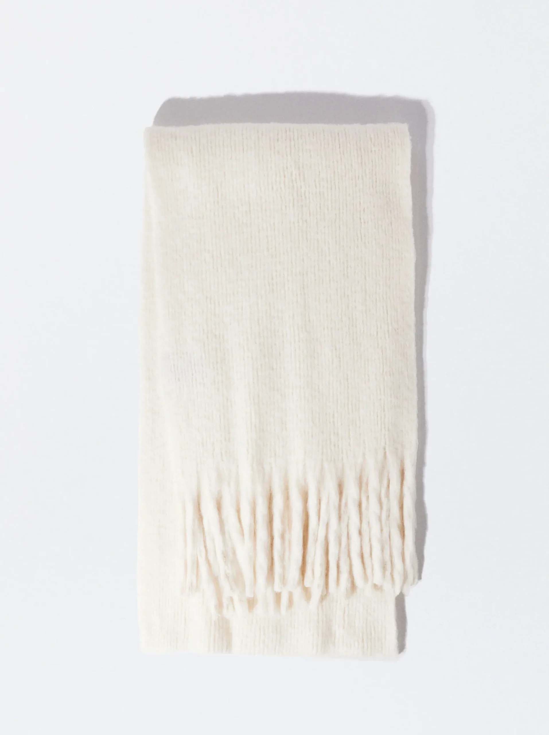 PARFOIS Bufanda Con Flecos Crudo Outlet