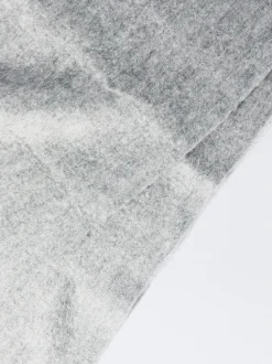 PARFOIS Bufanda Con Flecos Gris Shop