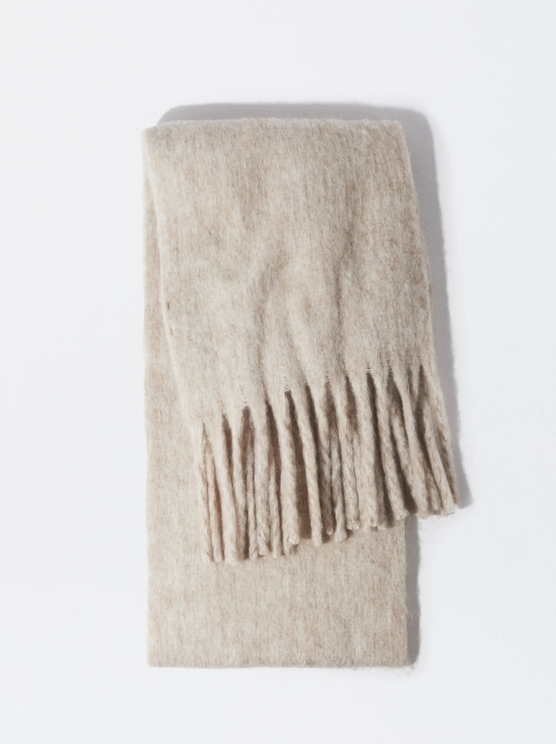 PARFOIS Bufanda Con Flecos Crudo Online