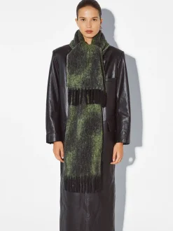 PARFOIS Bufanda Con Flecos Con Lana Y Alpaca Multicor Sale