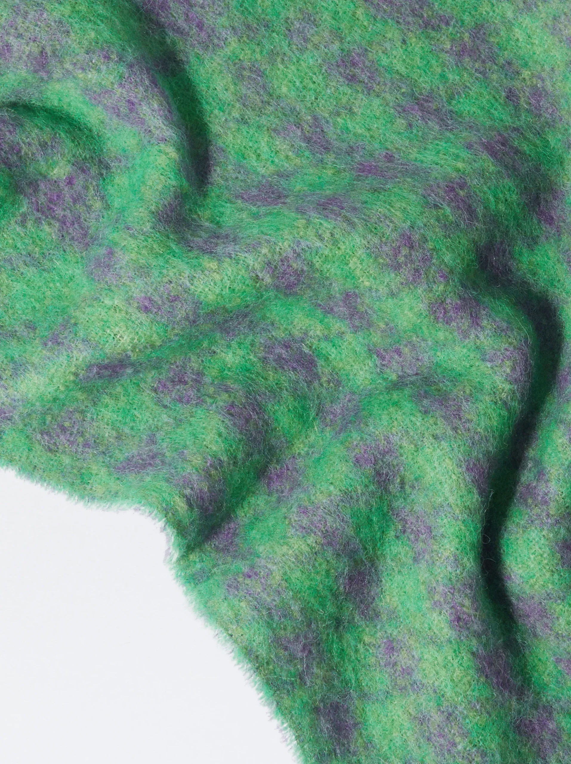 PARFOIS Bufanda Con Flecos Con Lana Y Alpaca Multicor Online