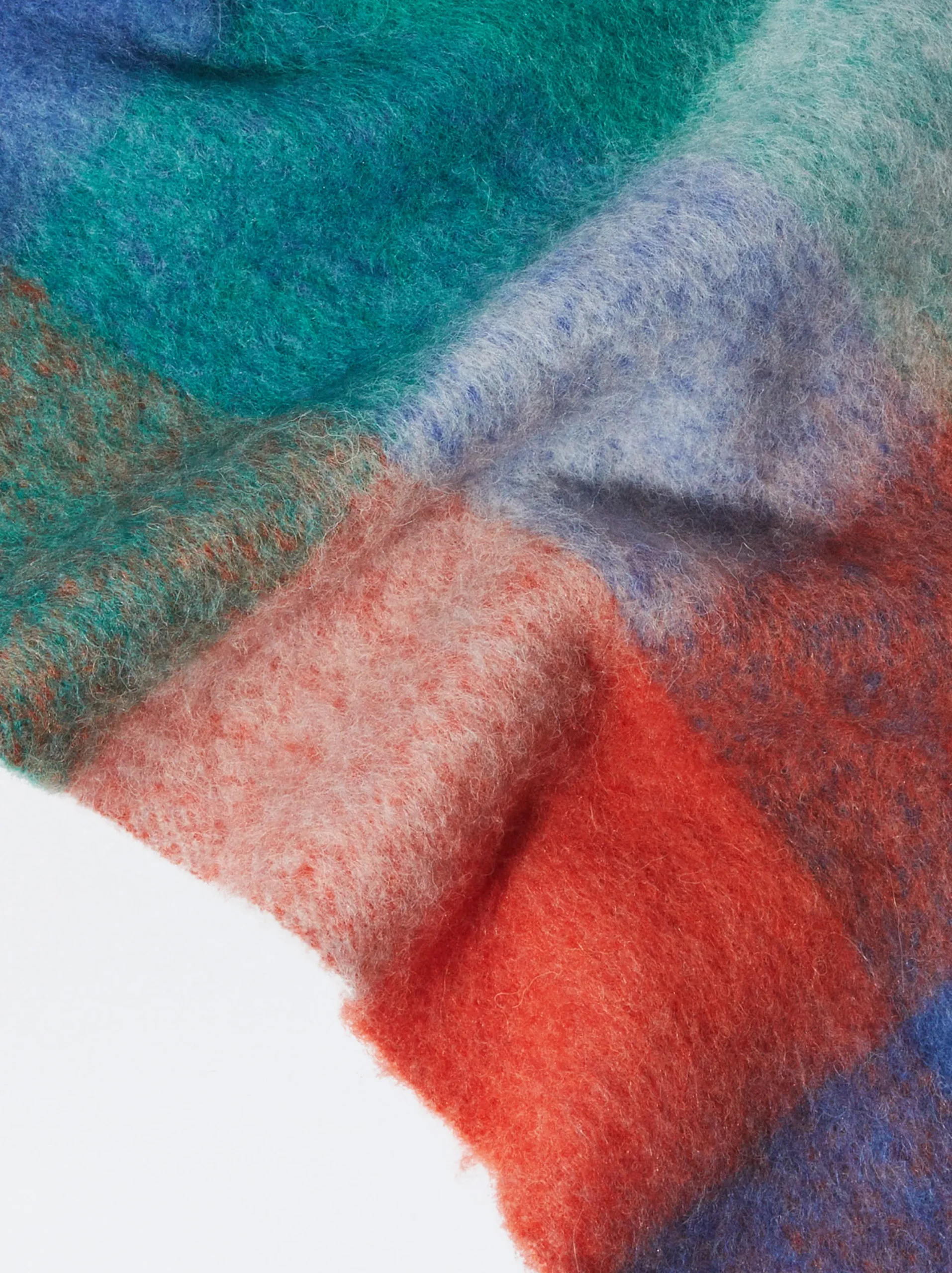 PARFOIS Bufanda Con Flecos Con Lana Y Alpaca Multicor Online