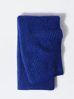PARFOIS Bufanda Con Lúrex Azul Clearance