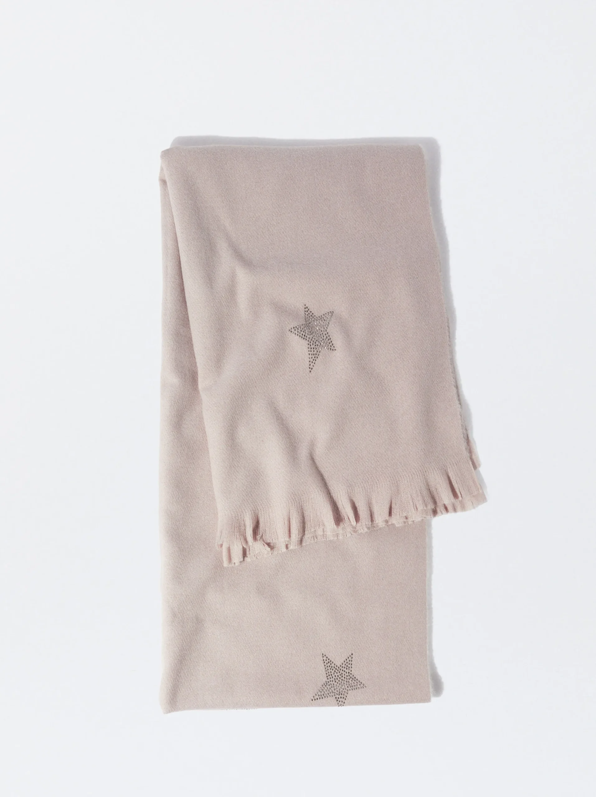 PARFOIS Bufanda Con Strass Crudo Discount