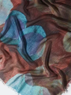 PARFOIS Bufanda De Lana Estampada Multicor Store