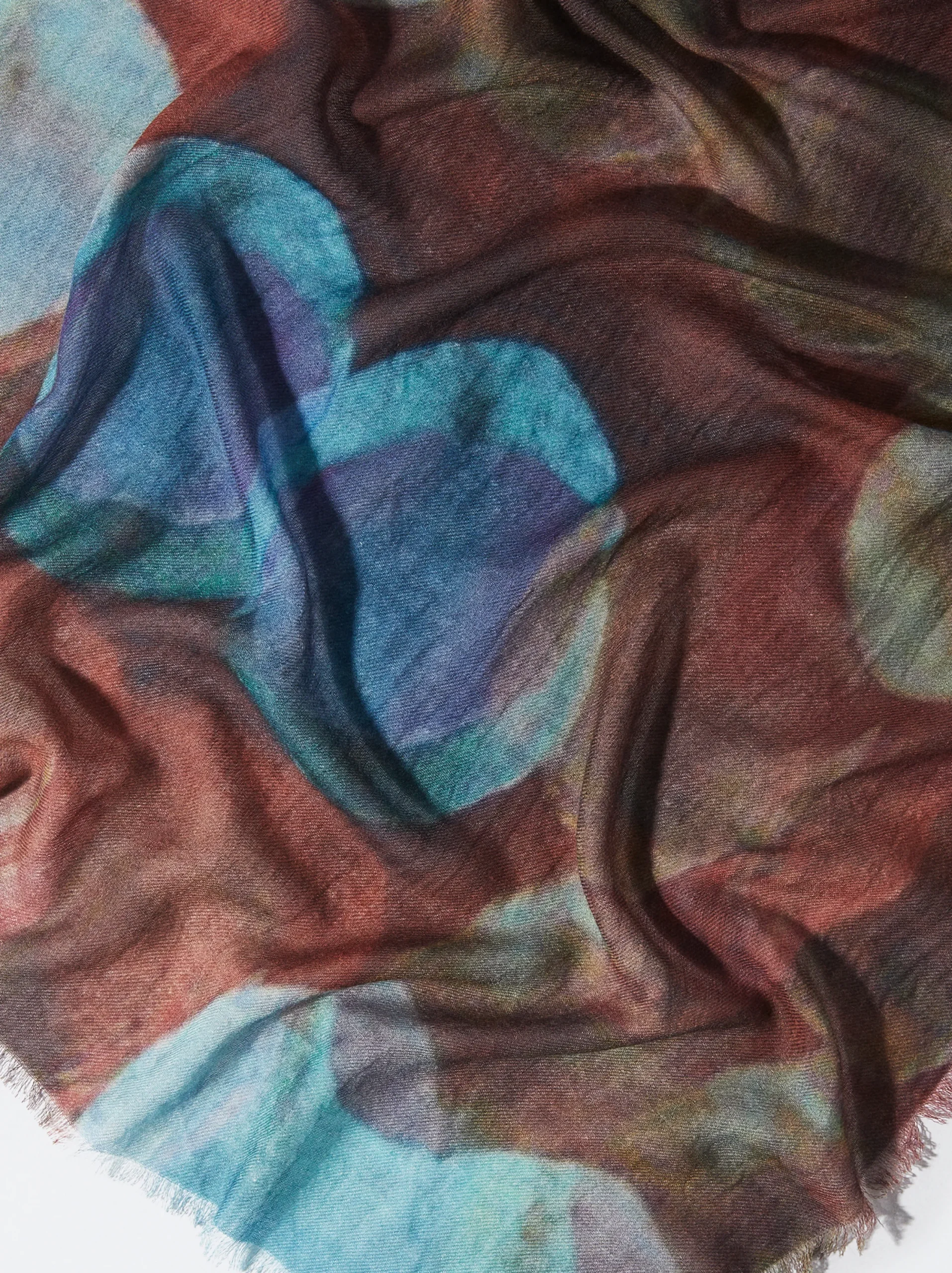 PARFOIS Bufanda De Lana Estampada Multicor Store
