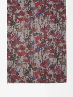 PARFOIS Bufanda De Lana Estampada Multicor Best Sale