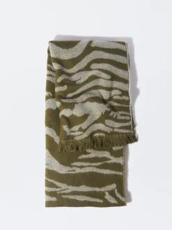 PARFOIS Bufanda Jacquard Animal Multicor Best Sale