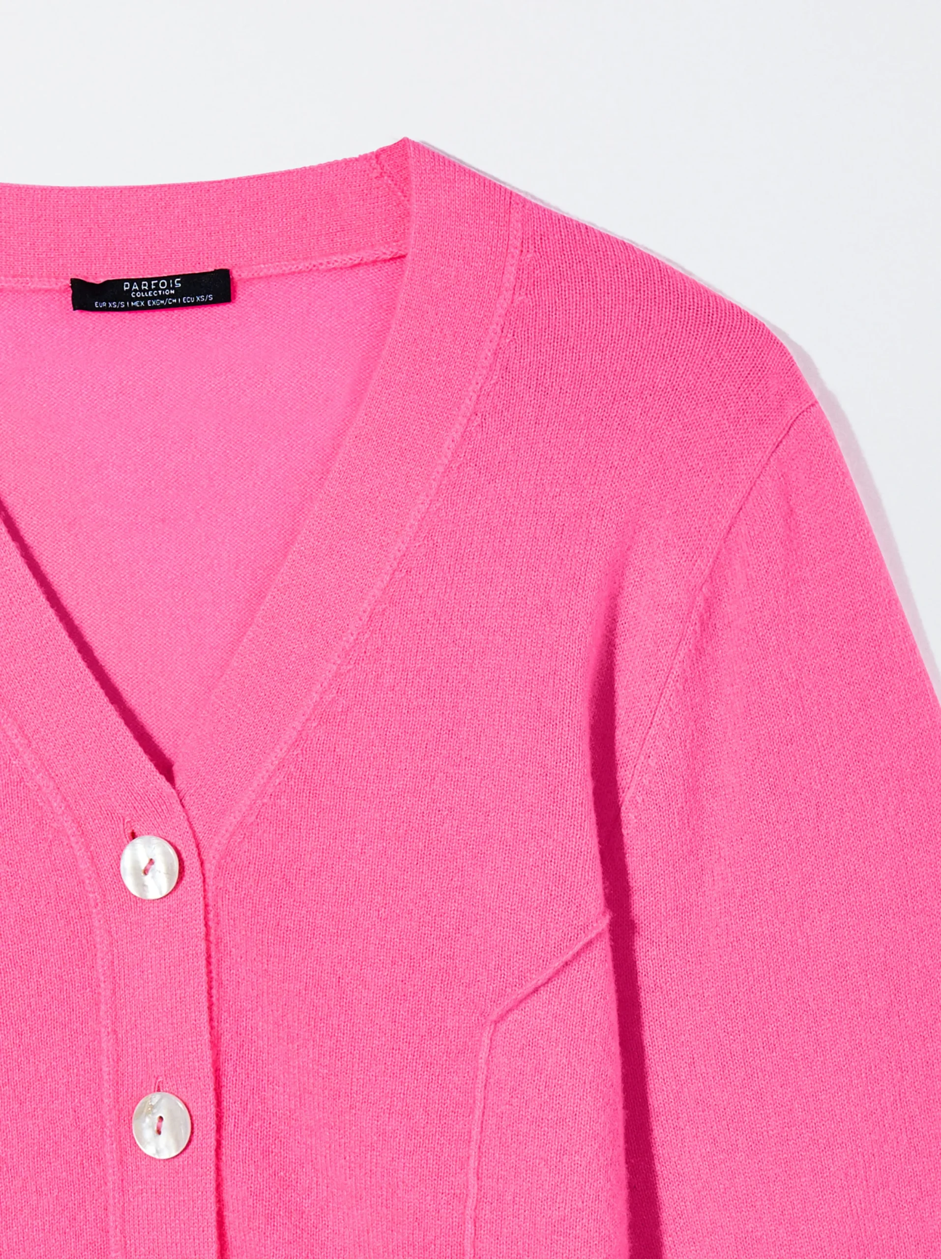PARFOIS Cárdigan Cashmere Rosa Cheap