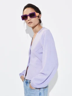 PARFOIS Cárdigan Cashmere Violeta Online