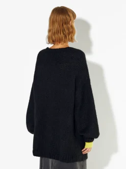 PARFOIS Cárdigan Con Mezcla De Lana Negro Store