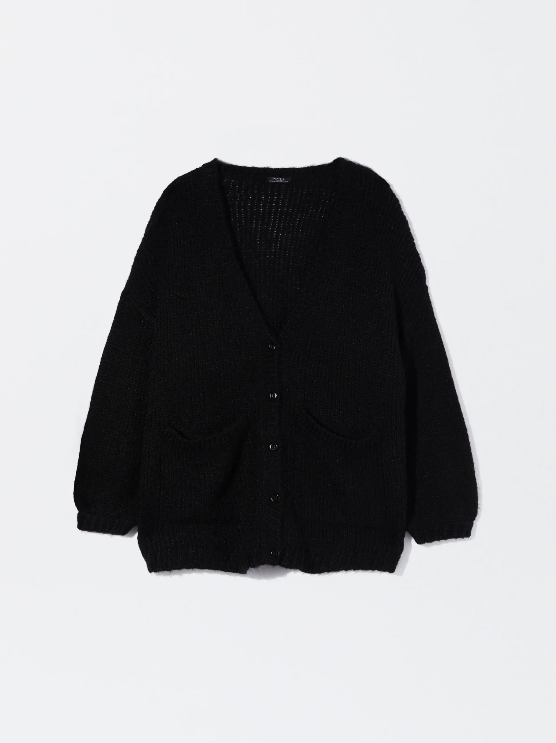 PARFOIS Cárdigan Con Mezcla De Lana Negro Store