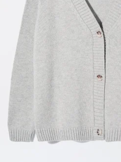PARFOIS C&aacute;rdigan De Punto Con Botones Gris Store